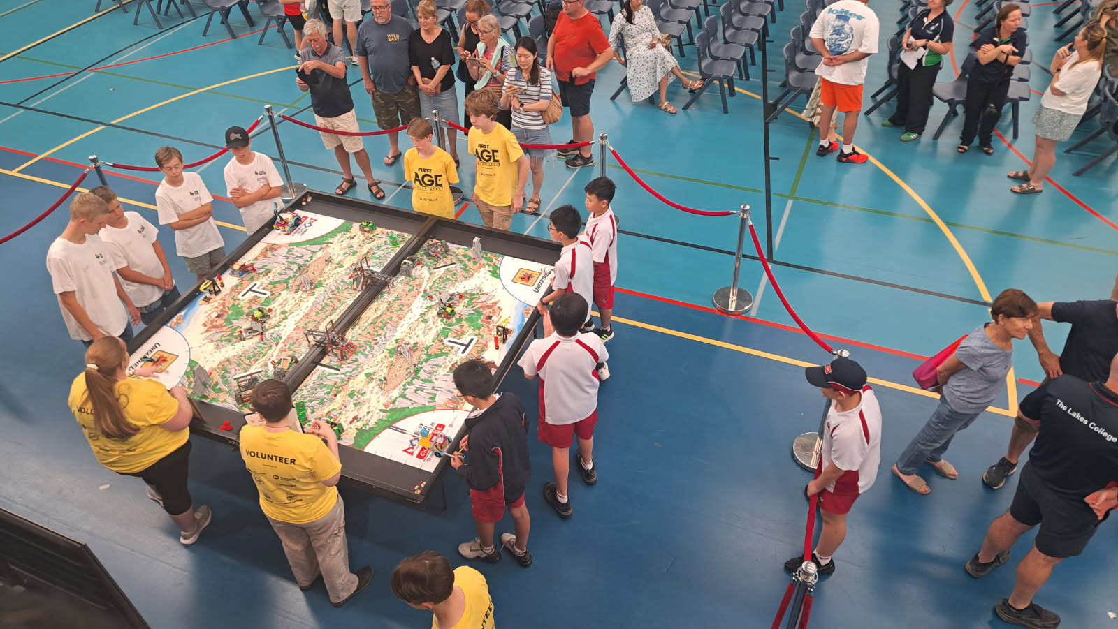 Group Image of our team working